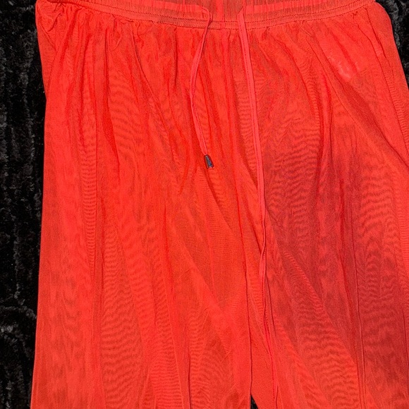 New Beach pool party Coverup Mesh See Through Pants Sheer Clubcore Size M - Picture 2 of 4